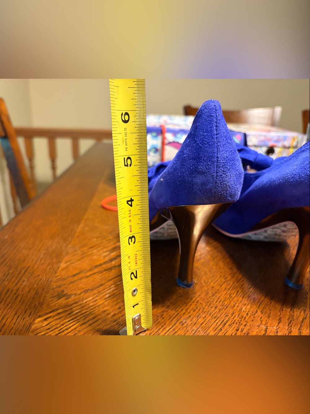 Irregular Choice Windsor-blue suede size 40.5/9.5 - Picture 3 of 8
